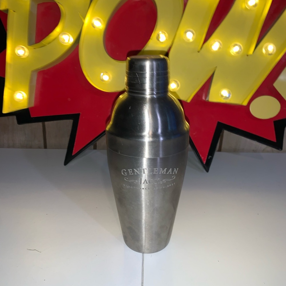 Gentleman Jack Stainless Steel Cocktail Shaker